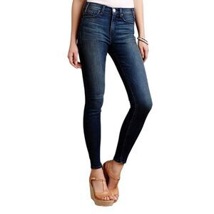 Anthropologie McGuire‎ Newton High-Rise Dark Wash Skinny Jean sz 28 style…